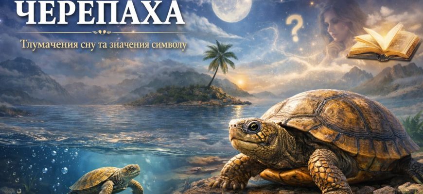 черепаха — значення сну