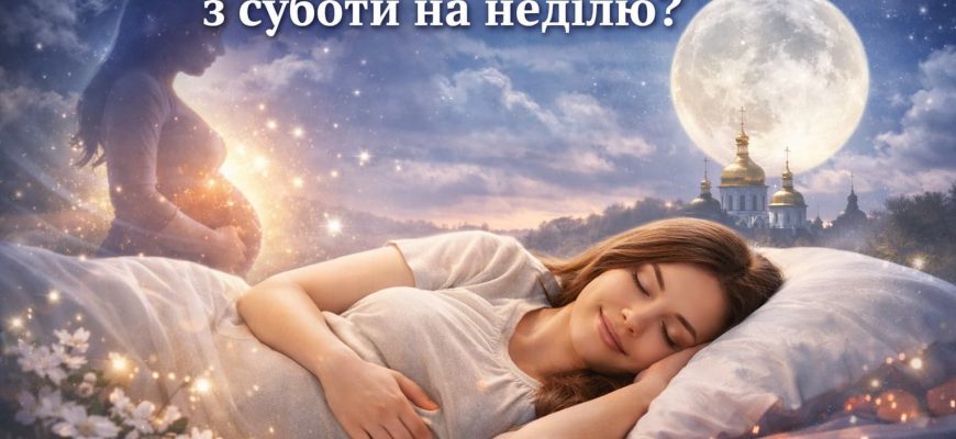 До чого сниться вагітність з суботи на неділю