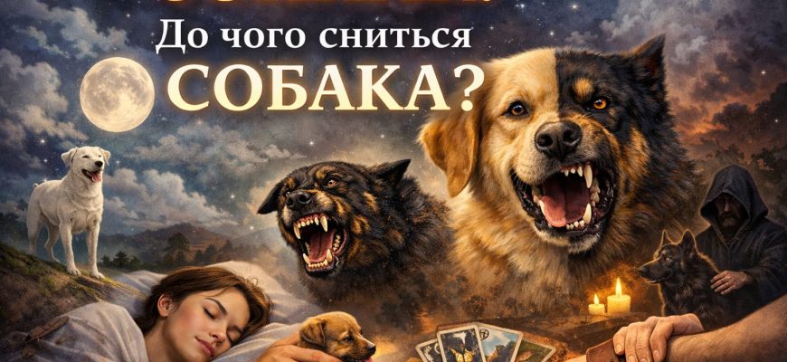 сниться собака